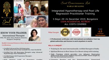 100% RESIDENTIAL: Integrated Hypnotherapy and Past Life Regression Training